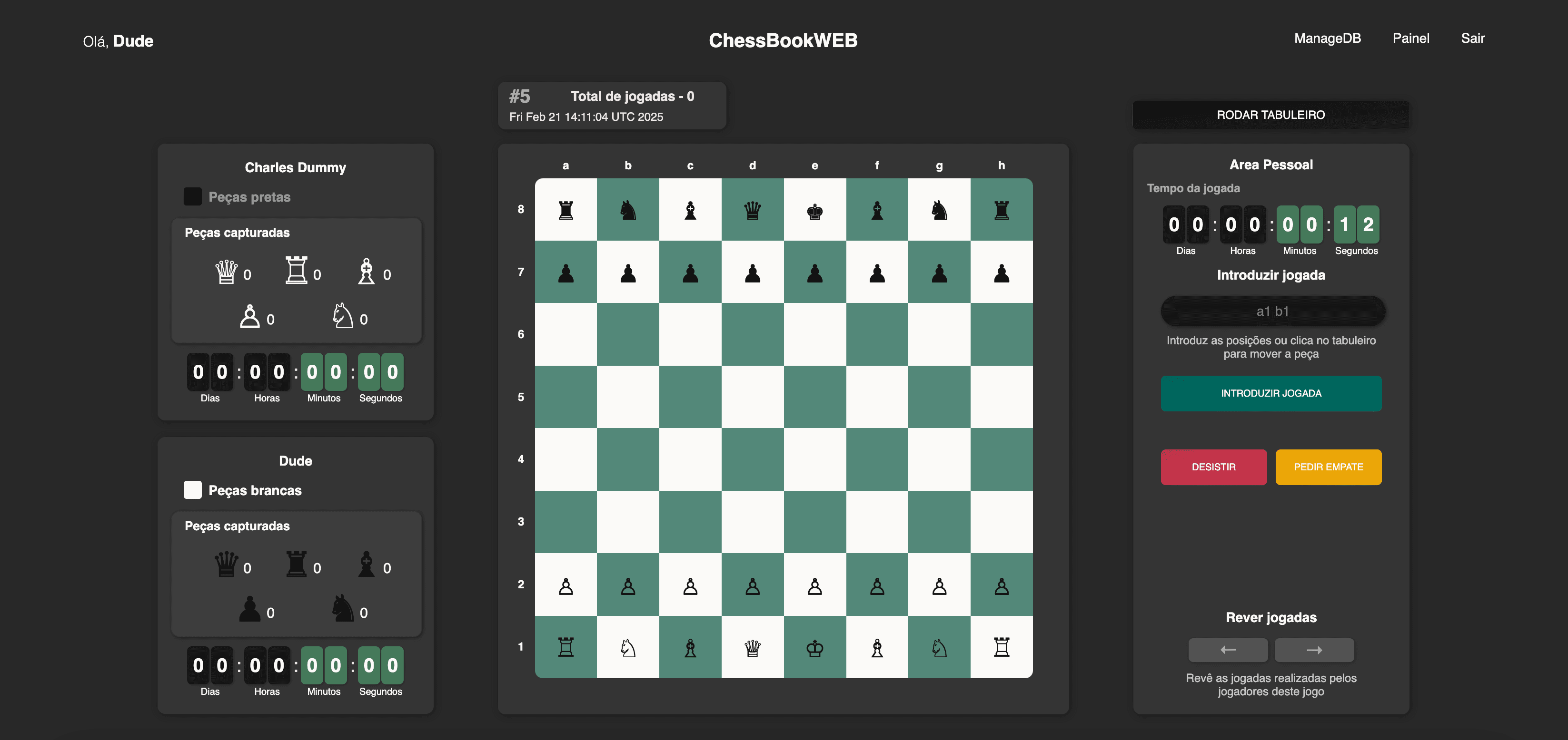Project thumbnail for Web Chess Platform